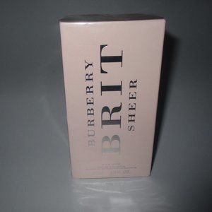Burberry Brit Sheer 3.3 fl oz Women EDT NIB Sealed